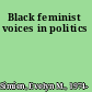 Black feminist voices in politics