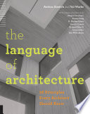 Language of architecture : 26 principles every architect should know /