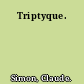 Triptyque.