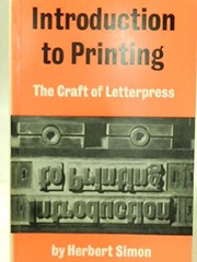 Introduction to printing : the craft of letterpress /