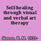 Self-healing through visual and verbal art therapy