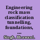 Engineering rock mass classification tunnelling, foundations, and landslides /