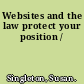 Websites and the law protect your position /