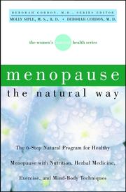 Menopause the natural way /