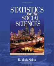 Statistics for the social sciences /