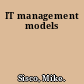 IT management models