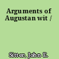 Arguments of Augustan wit /