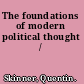 The foundations of modern political thought /
