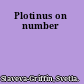 Plotinus on number