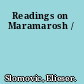 Readings on Maramarosh /