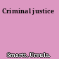 Criminal justice