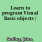 Learn to program Visual Basic objects /
