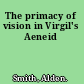 The primacy of vision in Virgil's Aeneid