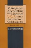 Managerial accounting for libraries & other not-for-profit organizations /