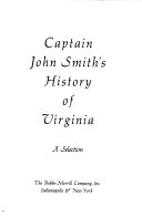 Captain John Smith's history of Virginia ; a selection.