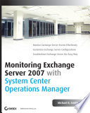 Monitoring Exchange server 2007 with System center operations manager