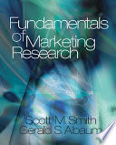 Fundamentals of marketing research /