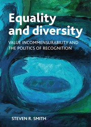 Equality and diversity : value incommensurability and the politics of recognition /