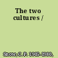 The two cultures /