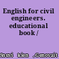 English for civil engineers. educational book /