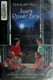 Janie's private eyes /