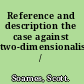 Reference and description the case against two-dimensionalism /