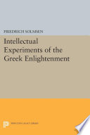 Intellectual experiments of the Greek enlightenment /