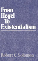 From Hegel to existentialism /