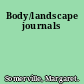 Body/landscape journals