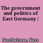 The government and politics of East Germany /