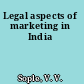 Legal aspects of marketing in India