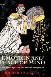 Emotion and peace of mind : from Stoic agitation to Christian temptation /