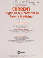 Current diagnosis & treatment in family medicine