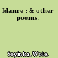 Idanre : & other poems.