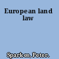 European land law