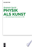 Physik als Kunst die Poetisierung der Elektrizität um 1800 /