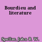 Bourdieu and literature