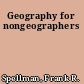 Geography for nongeographers