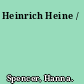 Heinrich Heine /
