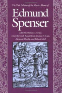 The Yale edition of the shorter poems of Edmund Spenser /