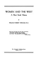 Women and the West: a short social history