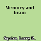 Memory and brain