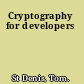 Cryptography for developers