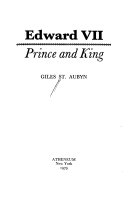 Edward VII, Prince and King /