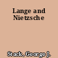 Lange and Nietzsche