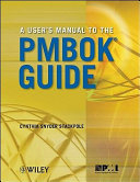 A user's manual to the PMBOK guide