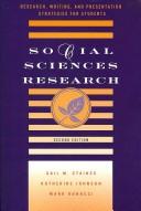 Social sciences research : research, writing, and presentation strategies for students /