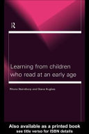 Learning from children who read at an early age