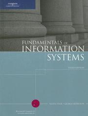 Fundamentals of information systems /
