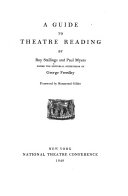 A guide to theatre reading,